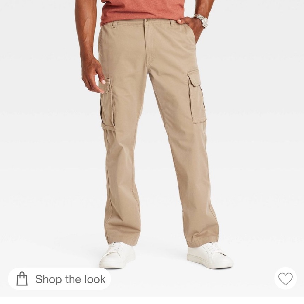Men's Classic Tan Cargo Pants